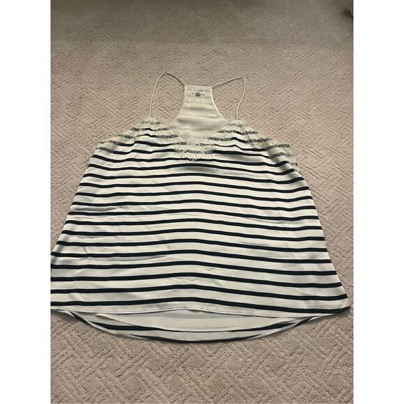 EUC Cami NYC Silk Striped Camisole - Picture 1 of 7